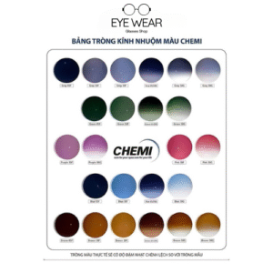 Tròng Kính Râm Cận Chemi U6 1.60 Chống UV 2 Lớp